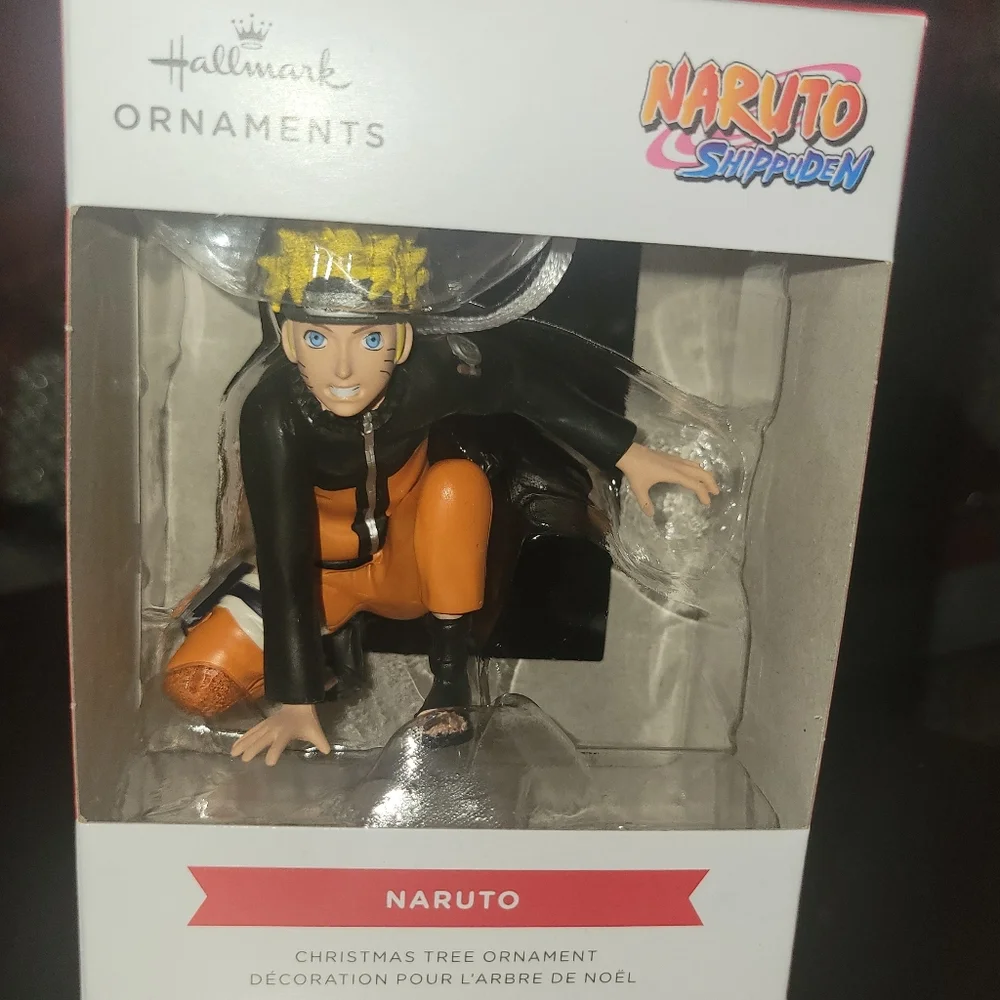 Firm! Hallmark Naruto Shippuden Ornament - Orange and Black